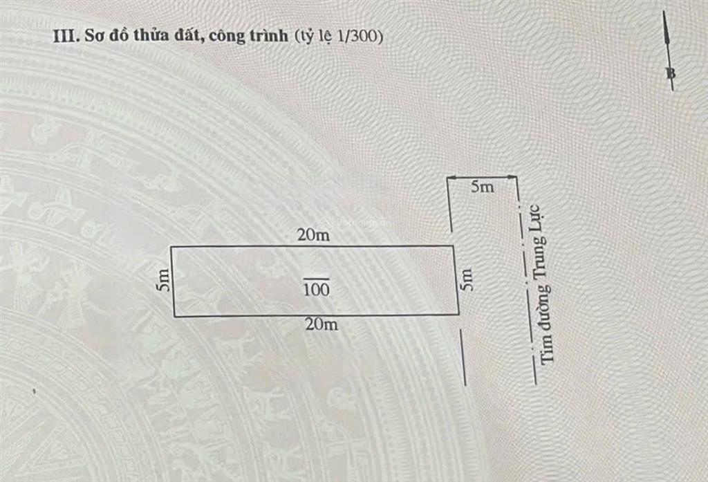Bán đất mặt đường trung lực hải an hp 100m2 ngang 5m hướng đông đang cho thuê có dòng tiền ổn định