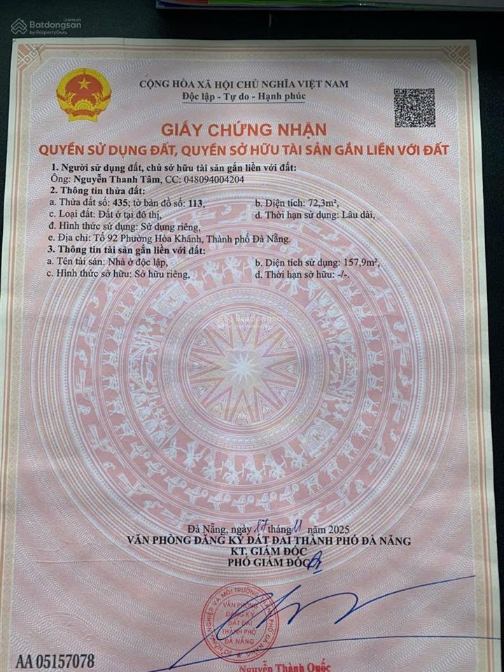 Siêu phẩm trong tầm giá, gần biển 1 trệt 2 lầu 3 pn 1 phòng thờ, nhà rất mới, để lại full nội thất