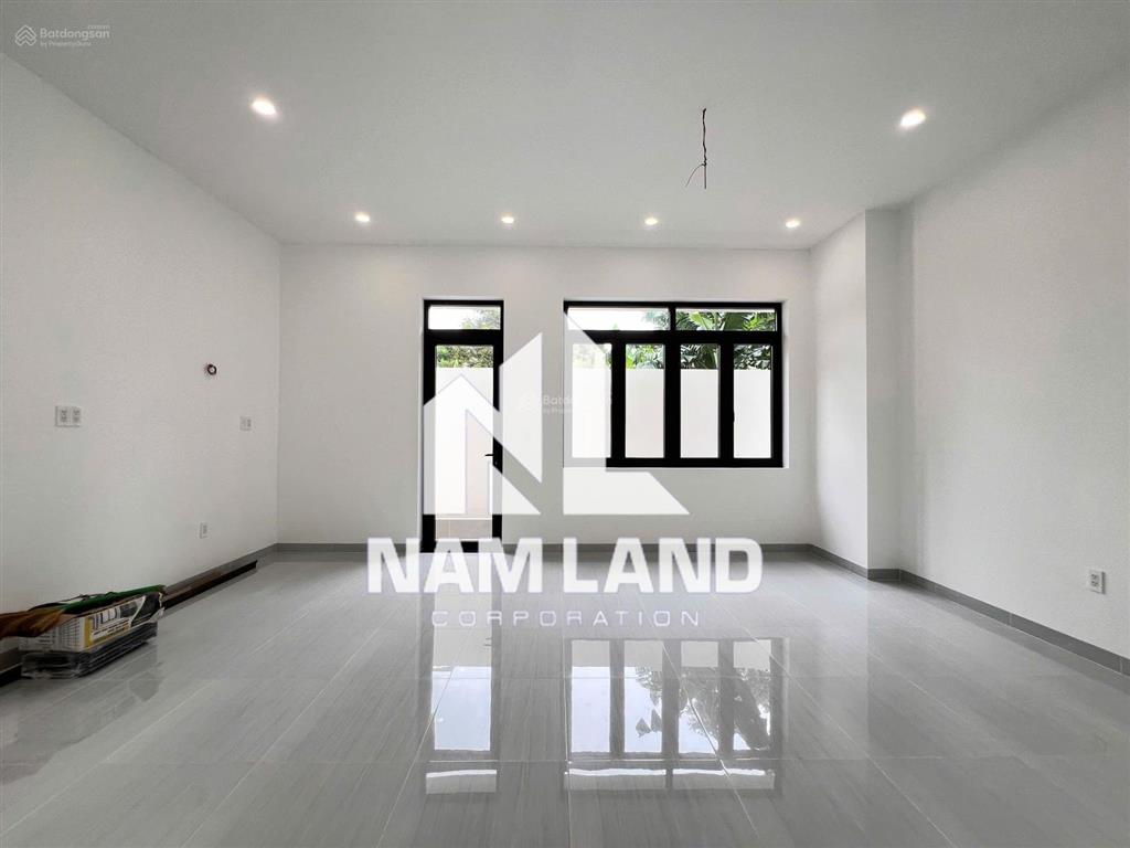 Cho thuê nhà mới 100% căn góc 2 mặt tiền 4 tầng làm văn phòng, ở gia đình gần đường liên phường