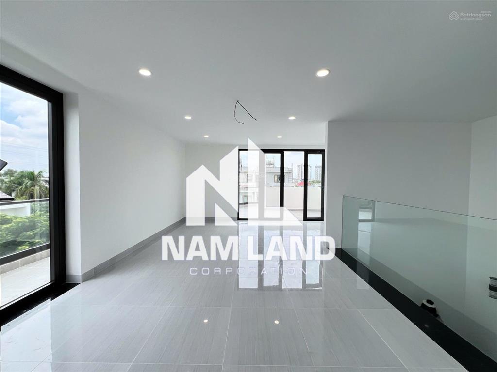 Cho thuê nhà mới 100% căn góc 2 mặt tiền 4 tầng làm văn phòng, ở gia đình gần đường liên phường