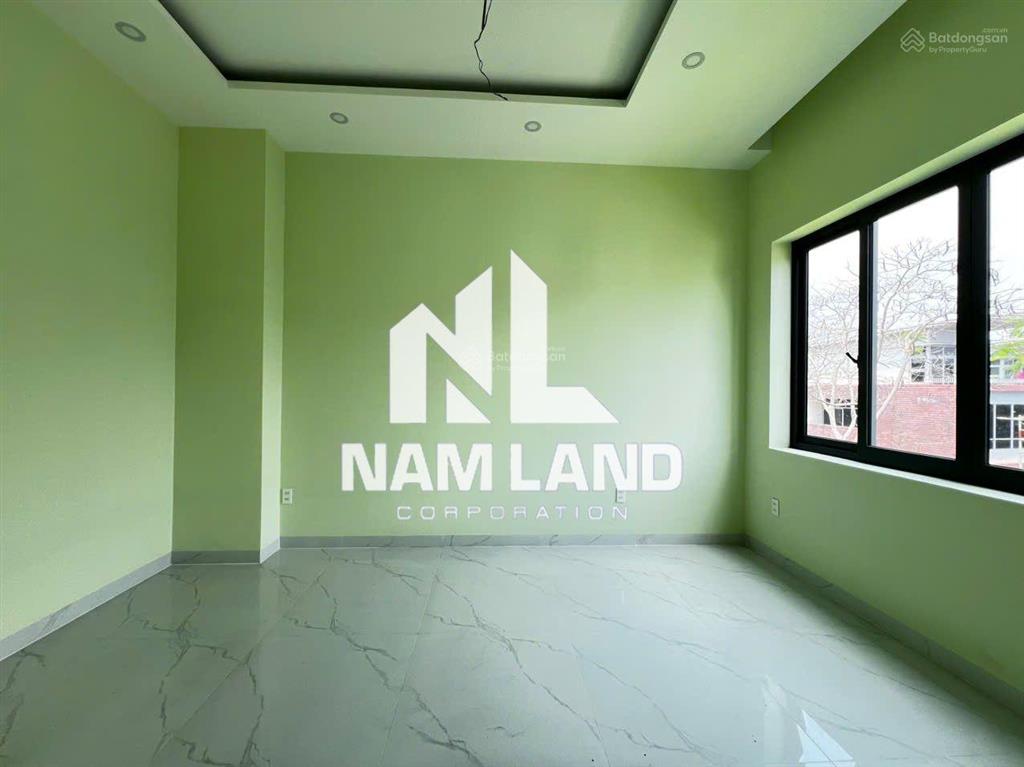 Cho thuê nhà ngang 10m mới xây sân vườn, gara 3 tầng 4 phòng thoáng ngay gần đường liên phường