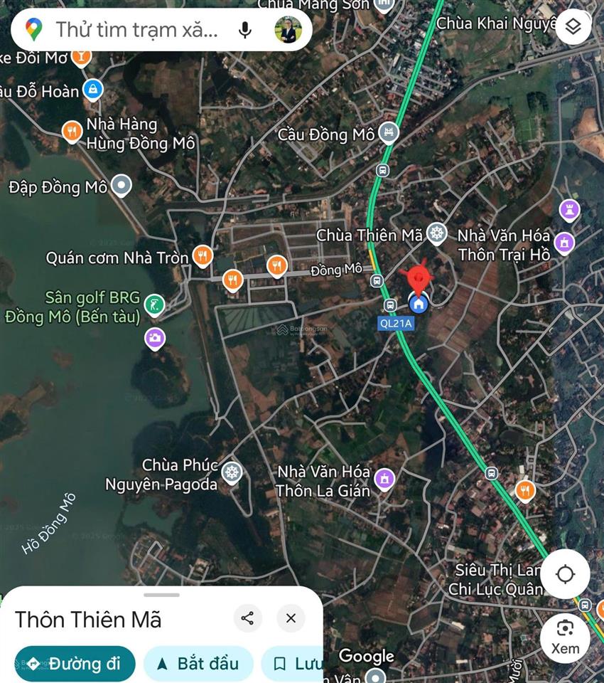 Chính chủ cần tiền bán gấp đất thiên mã, xã cổ đông, sơn tây!