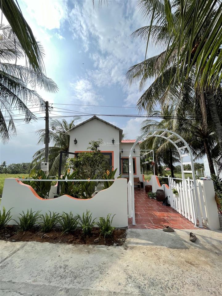 Nhà vườn siêu xinh thổ cư vào ở ngay giá 680 triệu | tân phú đông tiền giang