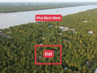 Đất thổ cư sát phà bình ninh diện tích lớn hiếm, giá mềm bất ngờ