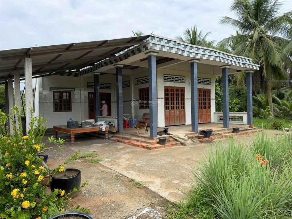 Bán nhà vườn nghỉ dưỡng 3.471m2 có 300m2 thổ cư, mặt tiền nhựa 83c, tân phú đông 1,5 tỷ