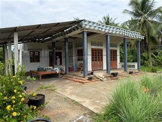 Bán nhà vườn nghỉ dưỡng 3.471m² có 300m² thổ cư, mặt tiền nhựa 83c, tân phú đông 1,5 tỷ