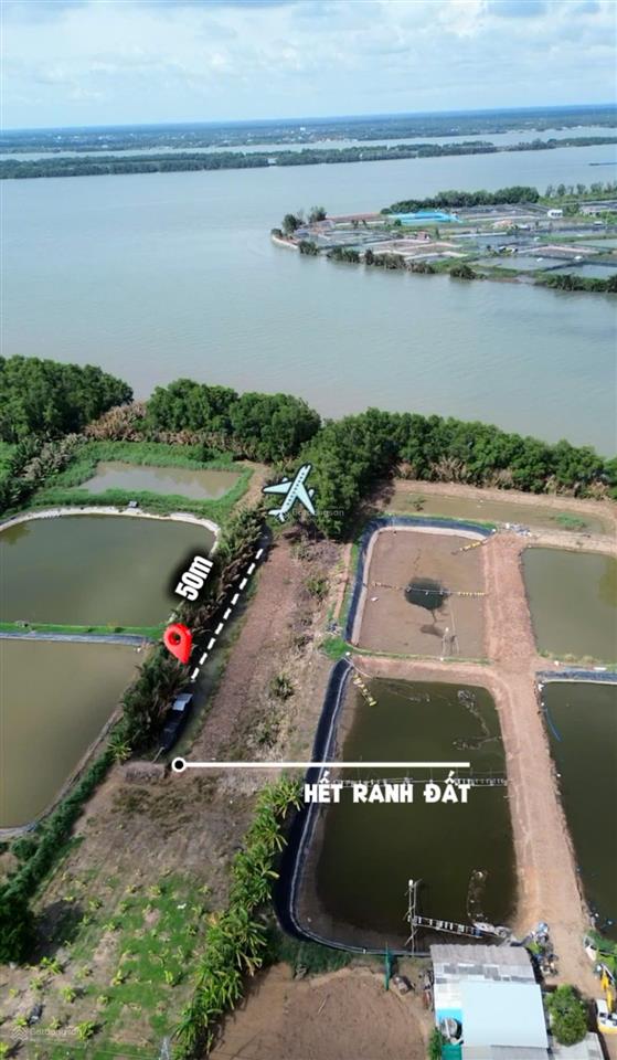 Đất vườn ven rạch gần sông mekong | 500m² có thổ cư | đường nhựa