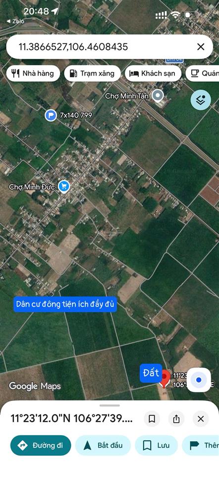 Đất thổ cư long hòa tphcm (bình dương cũ) | 206m² có sẵn 100m² thổ cư | chỉ 299 triệu