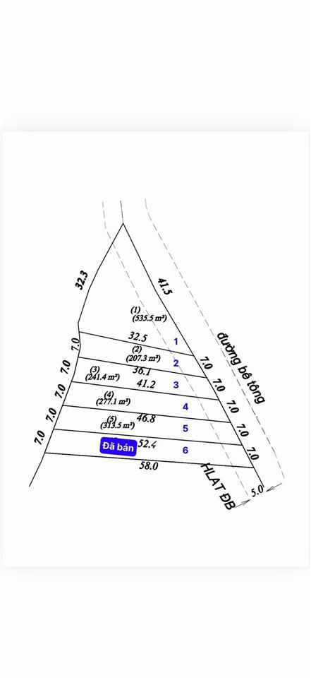 Đất xây nhà vườn tại phúc thọ lâm đồng | 7m mặt tiền bê tông | giá 379 triệu