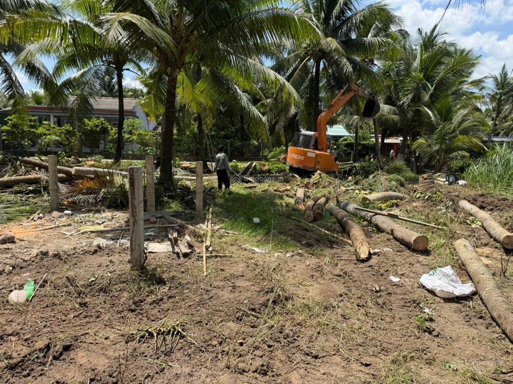 Đất vườn 500m² có 150m² thổ cư, gần ql50, an thạnh thủy, giá 590 triệu