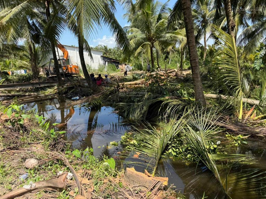 Đất vườn 500m² có 150m² thổ cư, gần ql50, an thạnh thủy, giá 590 triệu