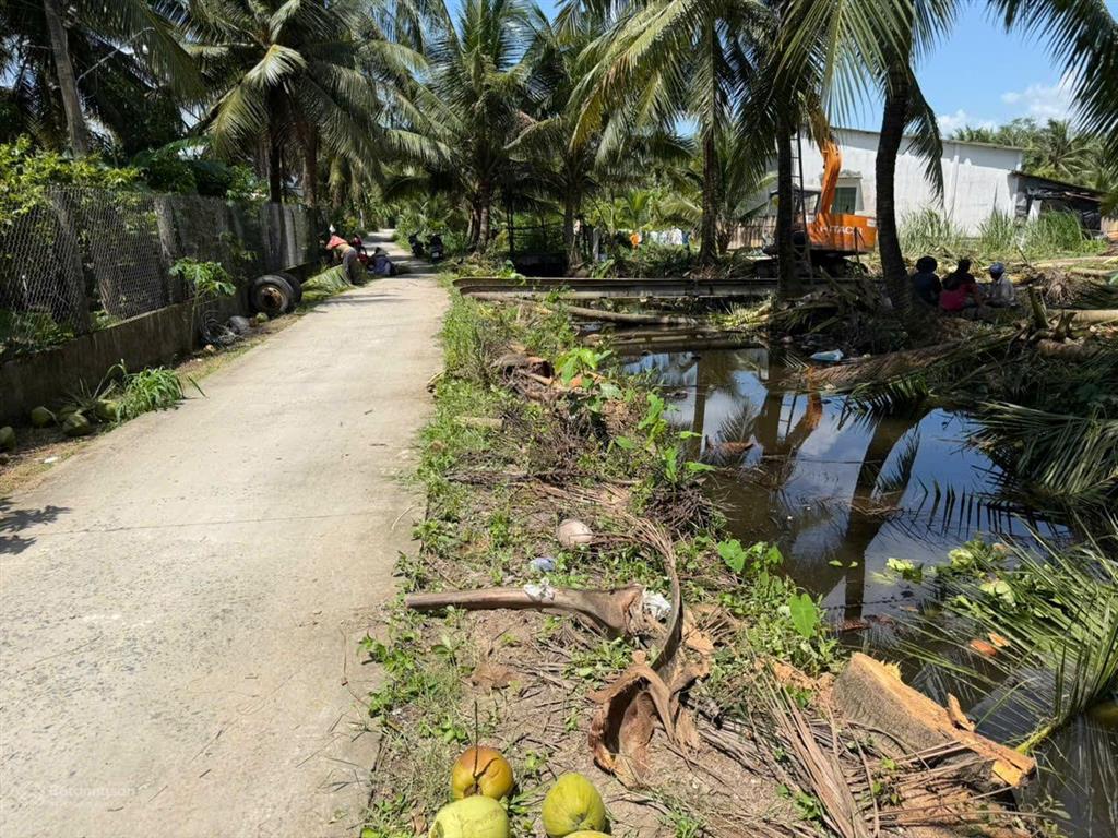 Đất vườn 500m² có 150m² thổ cư, gần ql50, an thạnh thủy, giá 590 triệu