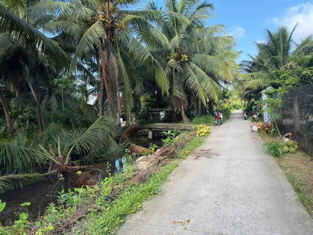 Đất vườn 500m² có 150m² thổ cư, gần ql50, an thạnh thủy, giá 590 triệu