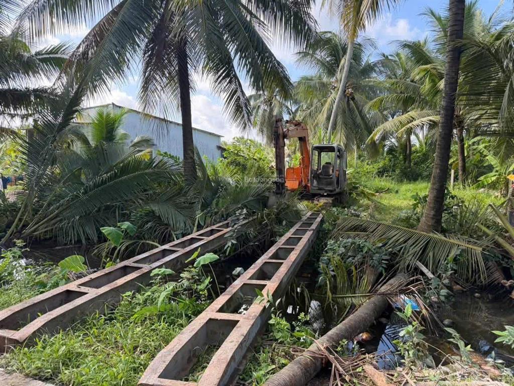 Đất vườn 500m² có 150m² thổ cư, gần ql50, an thạnh thủy, giá 590 triệu
