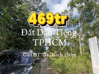 Dầu tiếng  tp.hcm | xả lỗ 469 triệu 207m có 100m thổ cư, sát đt704