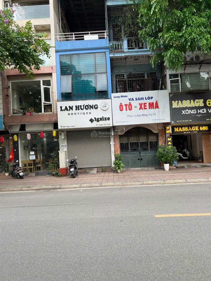 Siêu hiếm! nhà phố kd ngọc lâm 69,5m2, 5 tầng  2 mặt thoáng, view công viên dòng tiền 300tr/năm