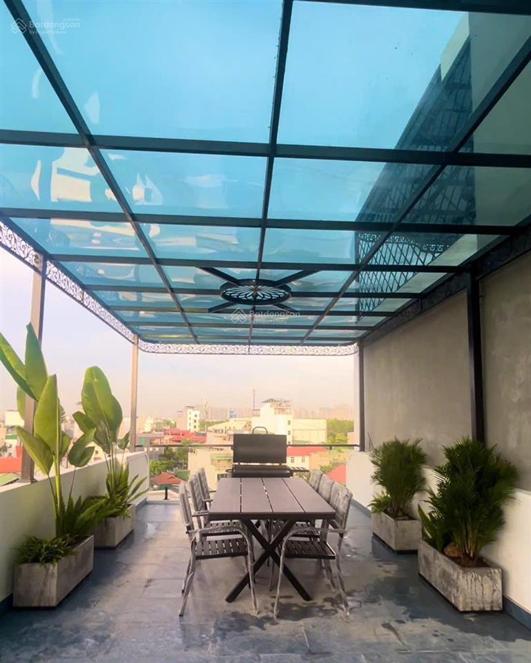 Bán nhà view hồ đầm tranh, thạch bàn, long biên 66m², 7 tầng thang máy, gara 2 ô tô, giá 16,1 tỷ
