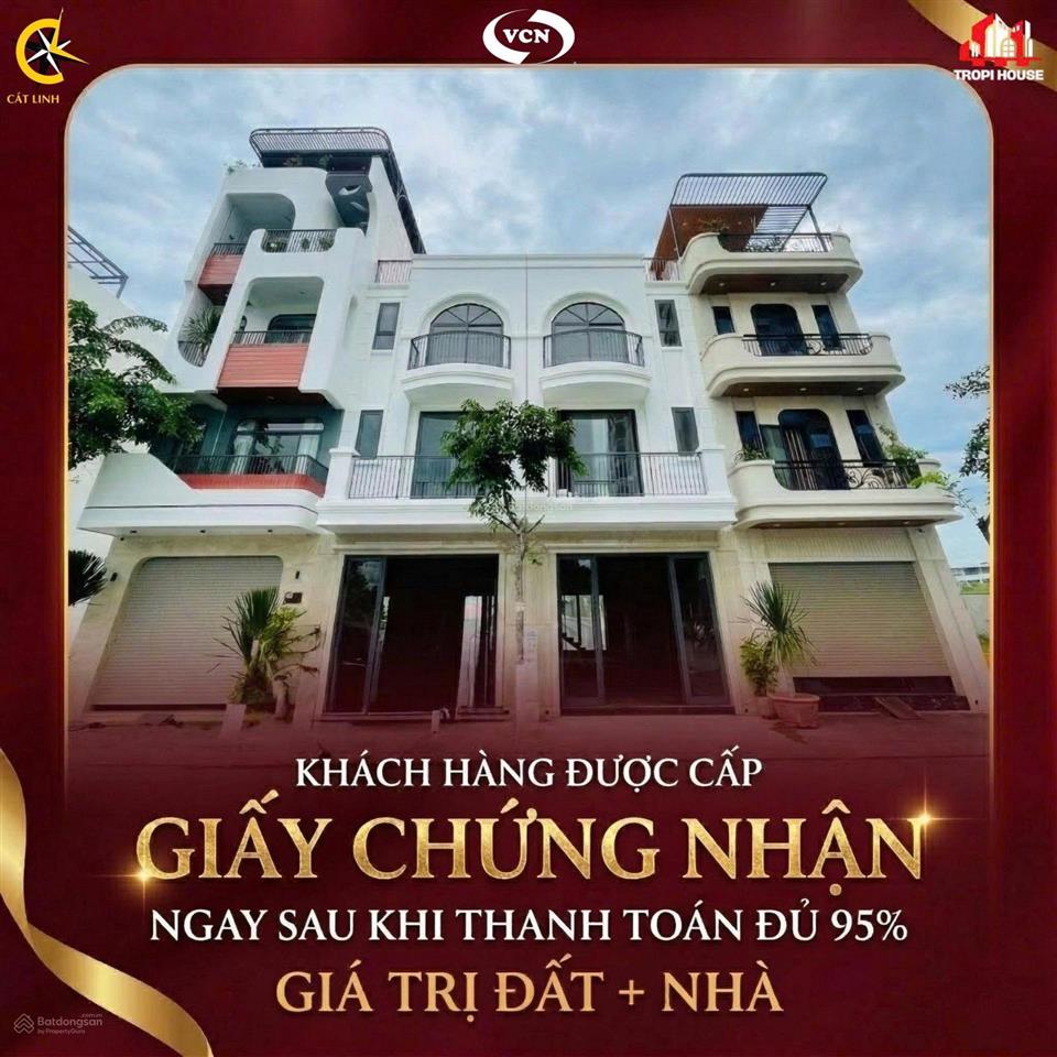 Bán nhà 3 tầng xây thô đối diện công viên đường a3 vcn phước long 2.dt 109m ngang 5m,giá 11 tỷ 732.