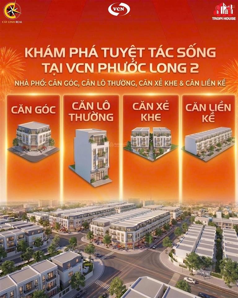 Bán nhà 3 tầng xây thô đối diện công viên đường a3 vcn phước long 2.dt 109m ngang 5m,giá 11 tỷ 732.
