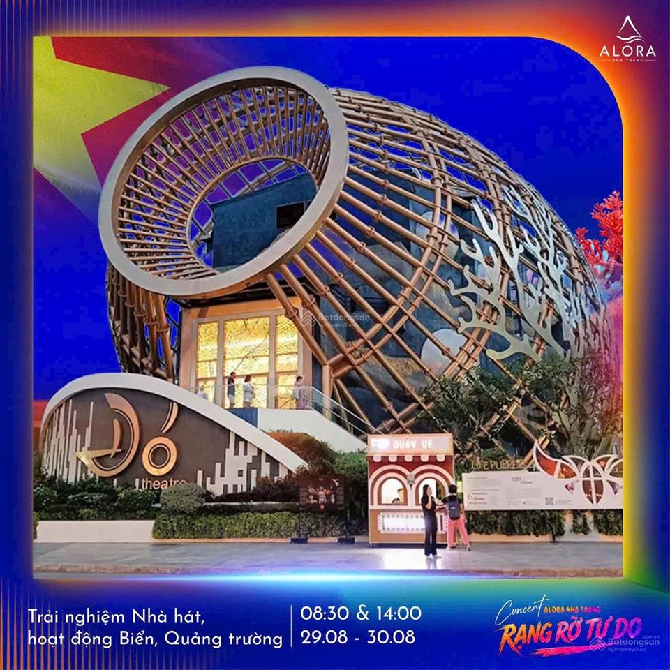 Alora nha trang cơ hội vàng sở hữu ngay căn hộ mặt biển. chỉ 1.65tỷ/ căn