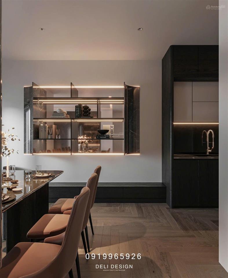 Hàng hiếm chỉ 16,5 tỷ căn 2pn 2wc dt 86m2 sẵn sổ đỏ full nội thất view thẳng hồ tây toà deldorado1