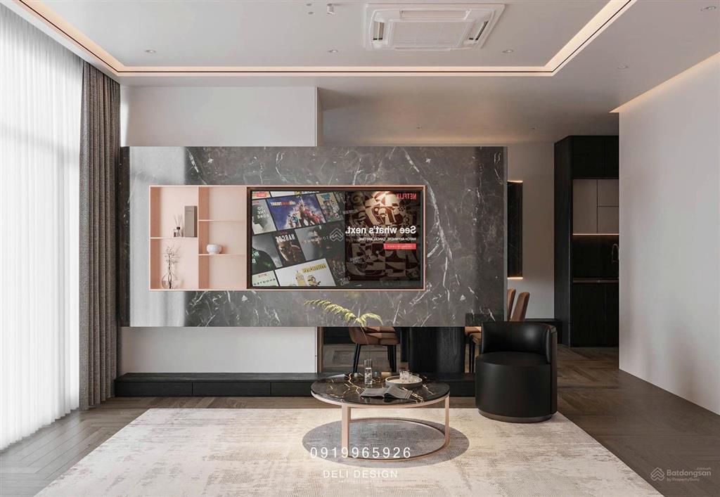 Hàng hiếm chỉ 16,5 tỷ căn 2pn 2wc dt 86m2 sẵn sổ đỏ full nội thất view thẳng hồ tây toà deldorado1