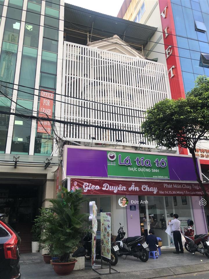 Bán nhà mặt tiền nguyễn minh hoàng, k300  ngang 10m  4 tầng