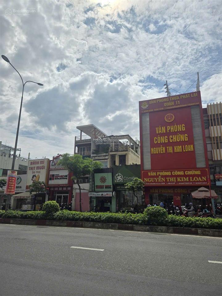 Nhà mặt tiền lê đại hành phường 13 quận 11 nay là phường phú thọ tp. hồ chí minh. 91 m2 giá 25 tỷ