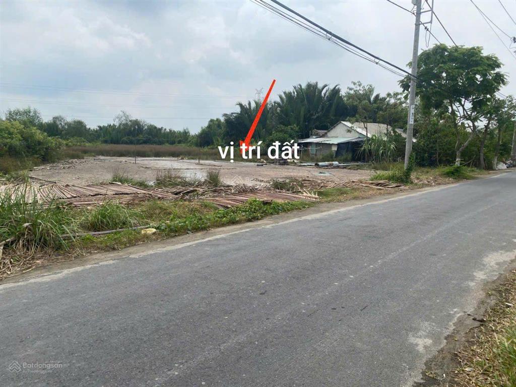 Bán đất mặt tiền đường hà quang vóc dt 3728.5m2. có sẵn thổ cư 48m đường 10m