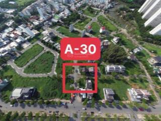 Lô góc a30 kdc nghỉ ngơi giải trí, dt 12.5x20m, hướng tây bắc, giá 33.5 tỷ