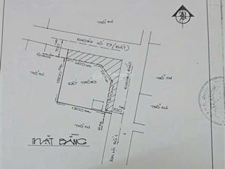 Lô góc 2 mặt tiền kinh doanh đường 79 và 42 dt 18x19m, cn 330m2, có tách lô nhỏ