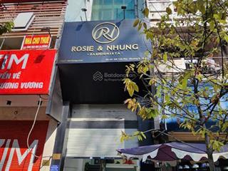 Mặt tiền trần phú quận 5 tòa nhà có thang máy, dòng tiền ổn định. dt 4x28m. 7 lầu. giá 39 tỷ