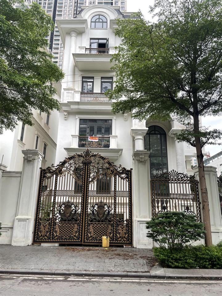 Cho thuê biệt thự thô lô góc lô góc the zei lê đức thọ mỹ đình, 295m2, mt 30m giá 100tr quá đẹp