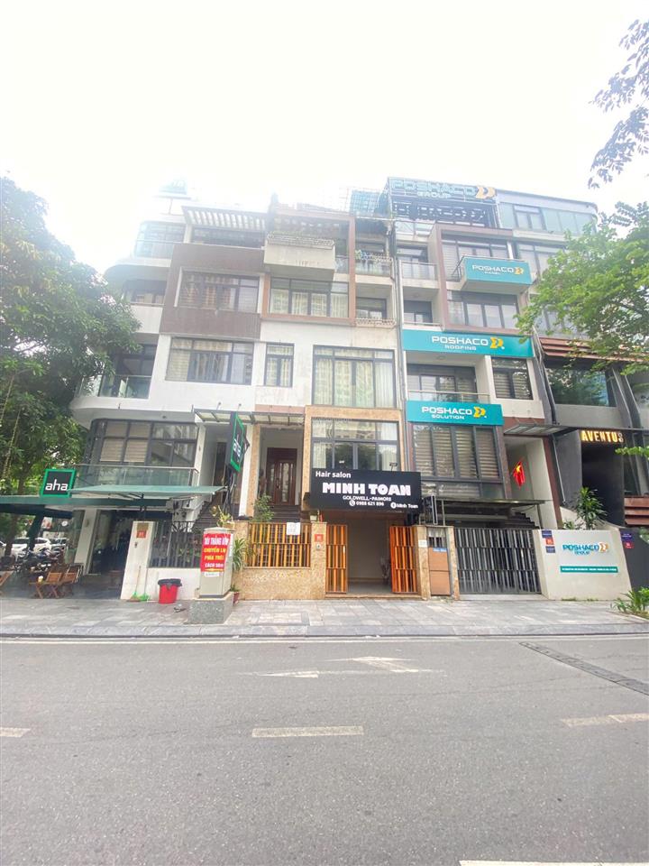 Cho thuê mbkd tầng 1 hd mon hàm nghi mỹ đình dtsd 90m2 trần sàn điều hòa, kinh doanh vip giá 18tr