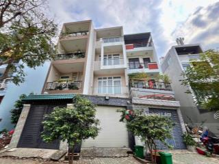 Nhà hiếm 4 tầng hẻm 1/ đặng thùy trâm, bình thạnh, 4,5x22 tổng 99m2 vuông vức khu qh kết nối về gv