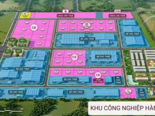 Cho thuê đất khu công nghiệp hàm kiệm i