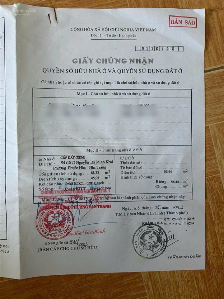 Hạ 700 triệu bán nhanh
nhà 3 tầng hẻm oto đường nguyễn thị minh khai