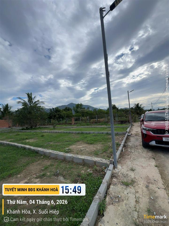 Bán đất ven nha trang suối hiệp khánh hòa, sổ sẵn full thổ cư, phù hợp mua ở hoặc để dành