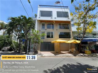 Bán nhà phố kinh doanh khu bàn cờ nha trang, ngang gần 9m, sẵn mô hình nhà