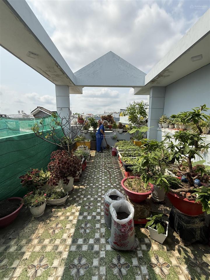 Bán nhà mặt tiền đường số, bình phú, quận 6, ngay mega market, 69m2(4x17.5m) 4 tầng, sân thượng đẹp