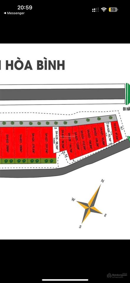 Chính chủ gửi bán lô đất mặt ql6 tại phường kỳ sơn (nay phú thọ)