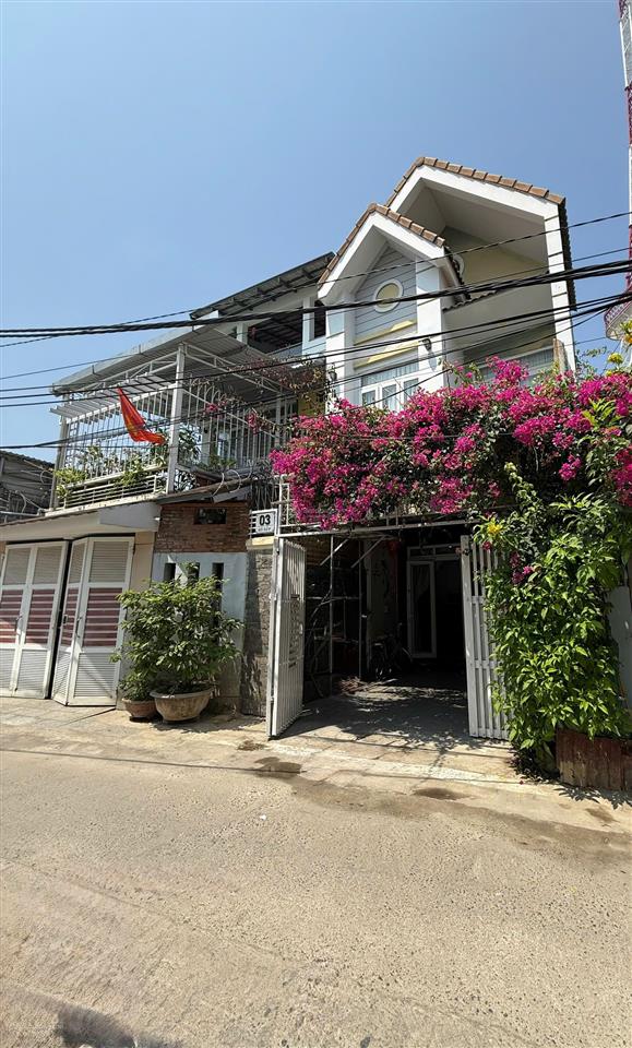 Nhà 3 tầng đường bờ đắp  ngay kđt vĩnh điềm trung  dt 96,2m2 ngang 5m