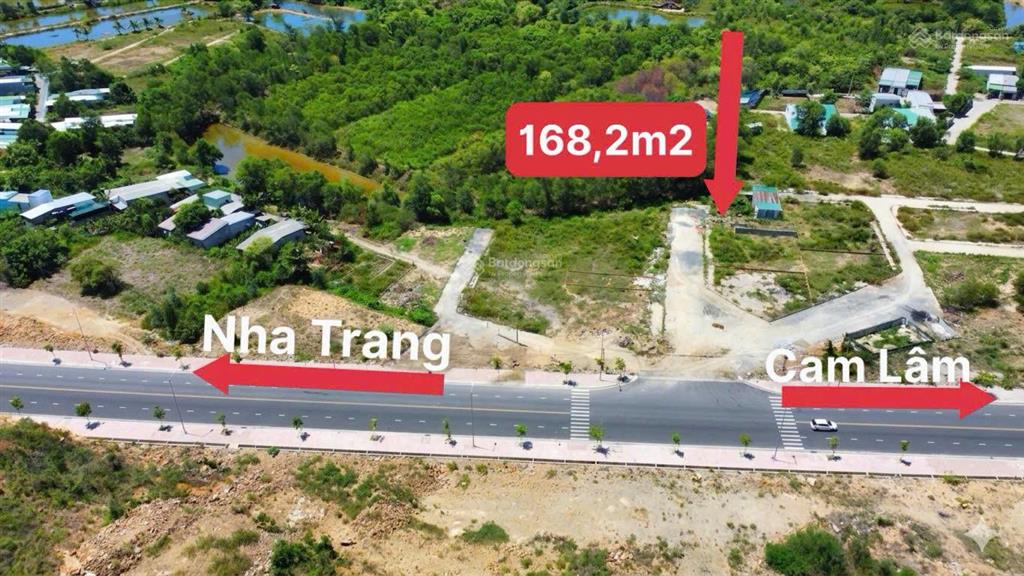 Bán lô đất phường nam nha trang diện tích 168,2m² thổ cư, đất odt  giá bán 32tr/m2