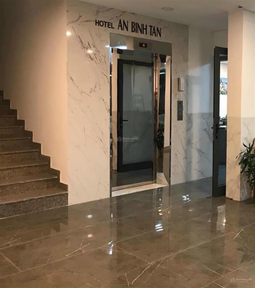 Bán khách sạn an bình tân hotel + hai mặt tiền diện tích đất 293m2, dtsd 1700m2