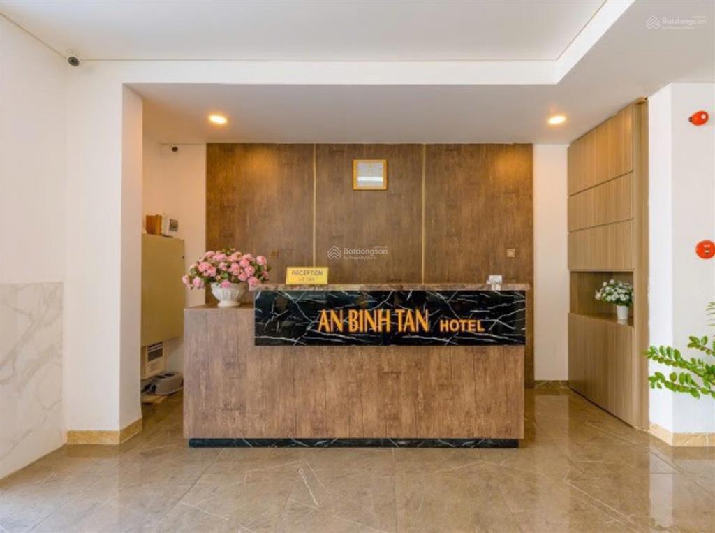 Bán khách sạn an bình tân hotel + hai mặt tiền diện tích đất 293m2, dtsd 1700m2
