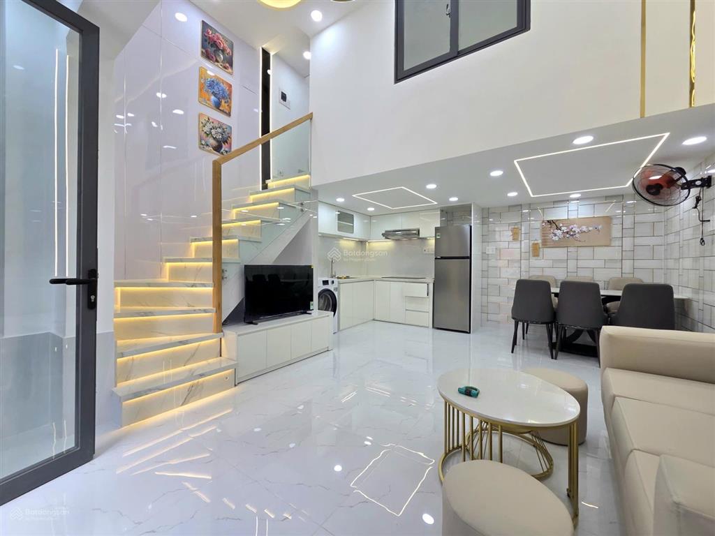 Bán gấp nhà riêng tại đường phan văn trị, q.bình thạnh, 6,95 tỷ, 28m2