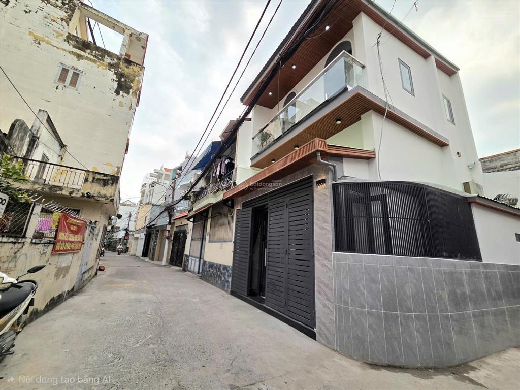 Bán gấp nhà riêng tại đường phan văn trị, q.bình thạnh, 6,95 tỷ, 28m2