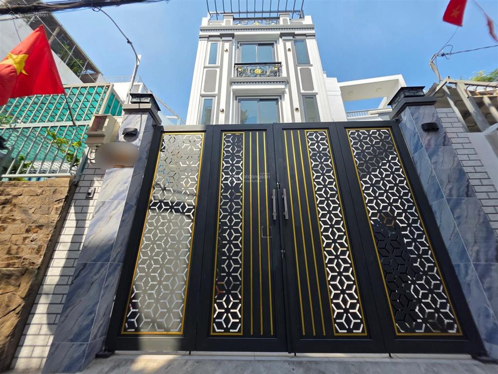 Nhà mới xây hẻm xe hơi sát mặt tiền phan văn trị p.bình thạnh 91m2 12,9 tỷ 8phòng ngủ