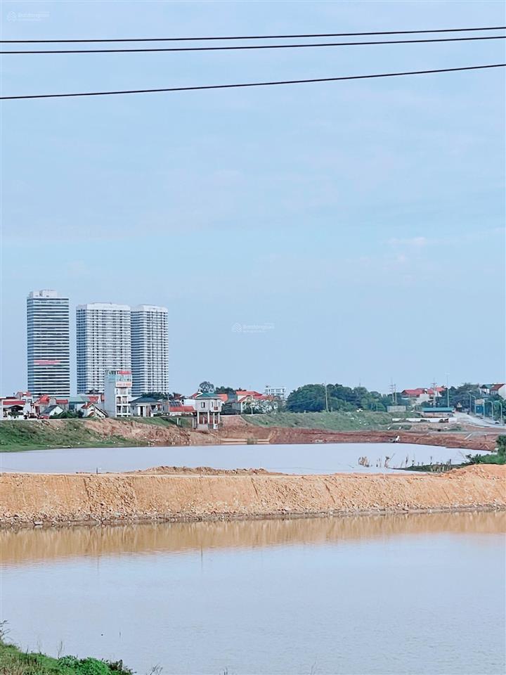Bán 40m đất đường oto tránh nhau sát ngay thành phố thông minh cách cầu nhật tân 1km hải bối đahn