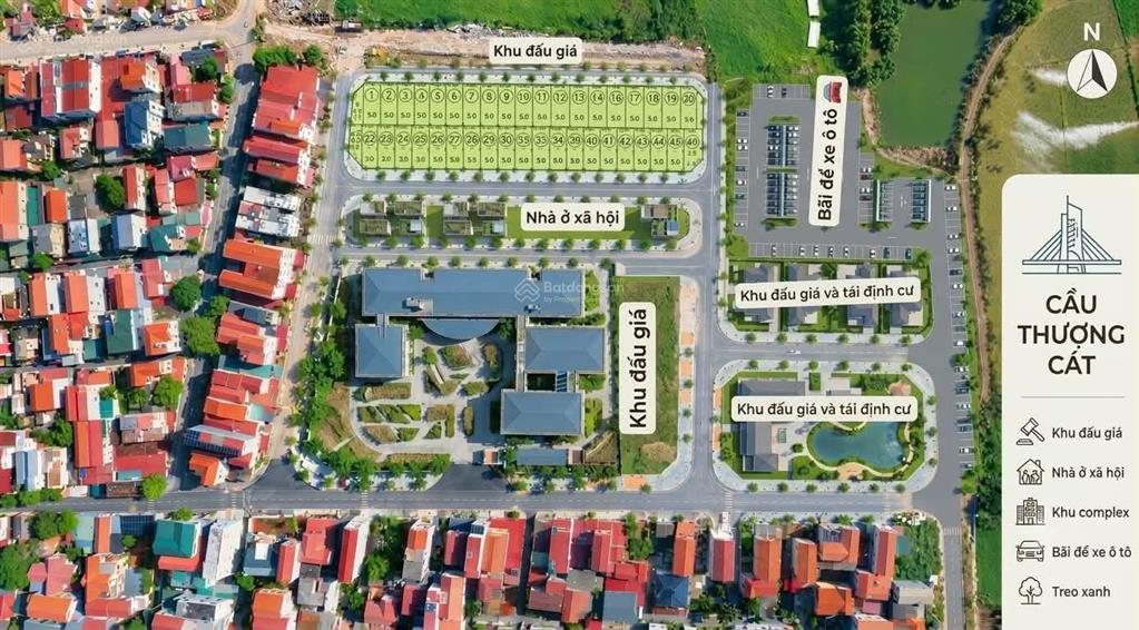 83m lô góc 2 mặt thoáng giá 66tr chênh nhẹ đối diện trường học sát cầu thượng cát đại mạch đahn